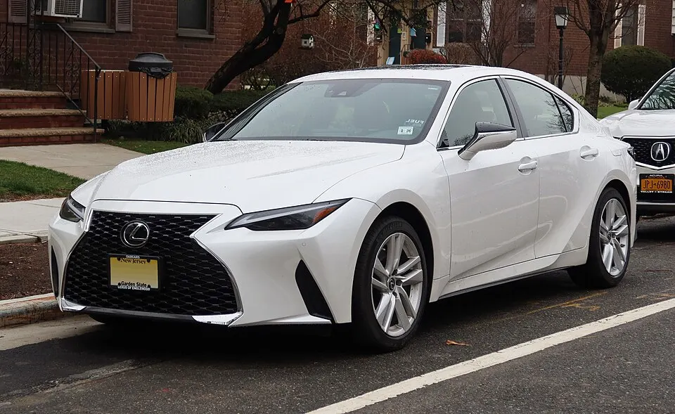 2021 Lexus IS 300 AWD, front 3.26.21, photographed in United States