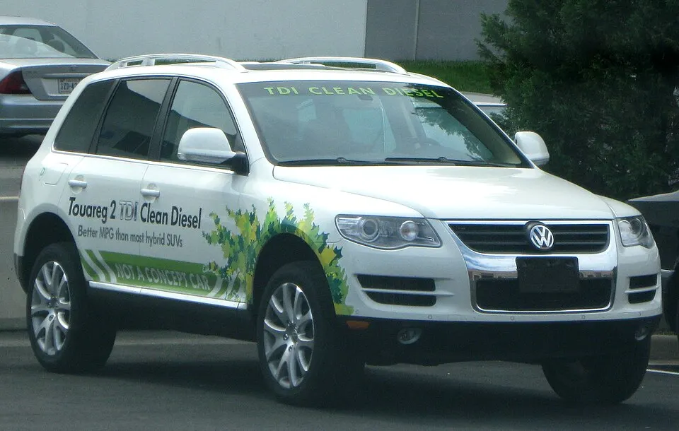 Volkswagen Touareg 2 TDI, photographed in United States