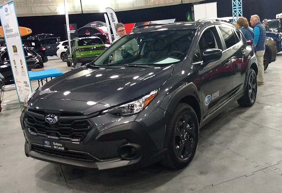 Subaru Crosstrek 2026 au salon auto Lanaudière 2025, photographed in Canada