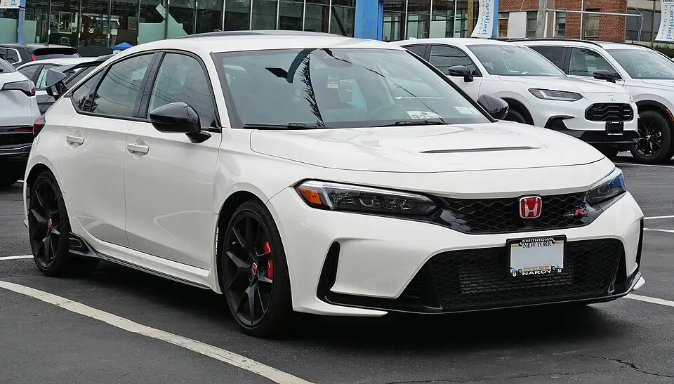 2023 Honda Civic Type R, front 4.18.25, photographed in United States