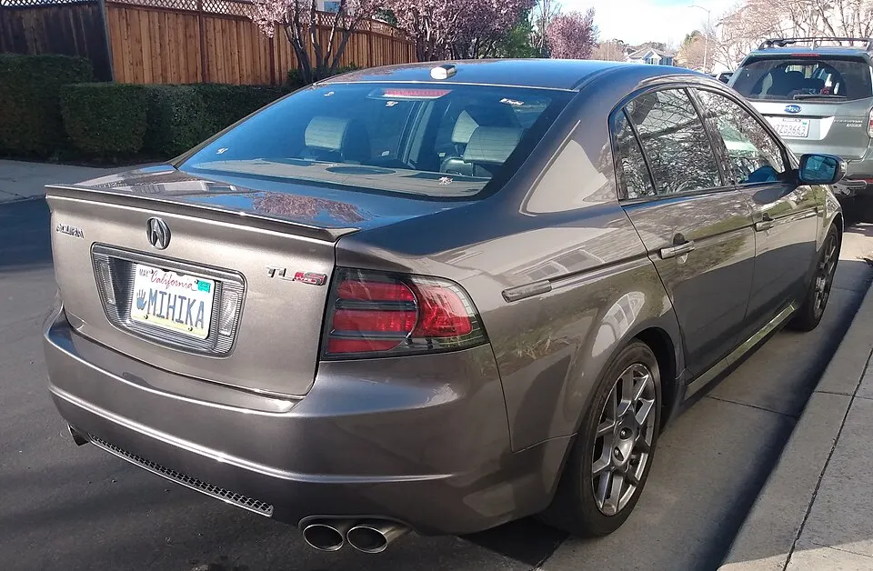 2007 Acura TL Type-S, photographed in United States