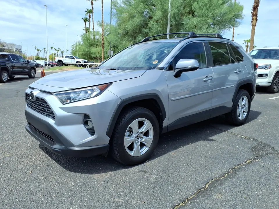 2021 Toyota RAV4 XLE, photographed in United States