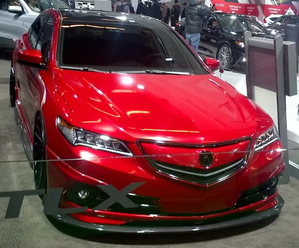 '16 Acura TLX (MIAS '16), photographed in Canada