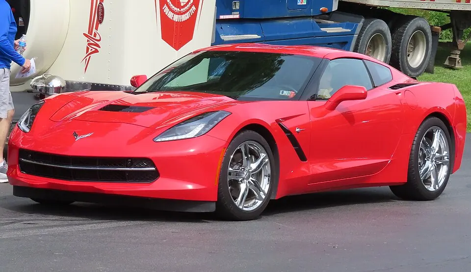 2016 Chevrolet Corvette Stingray, front left, 06-01-2024, photographed in United States