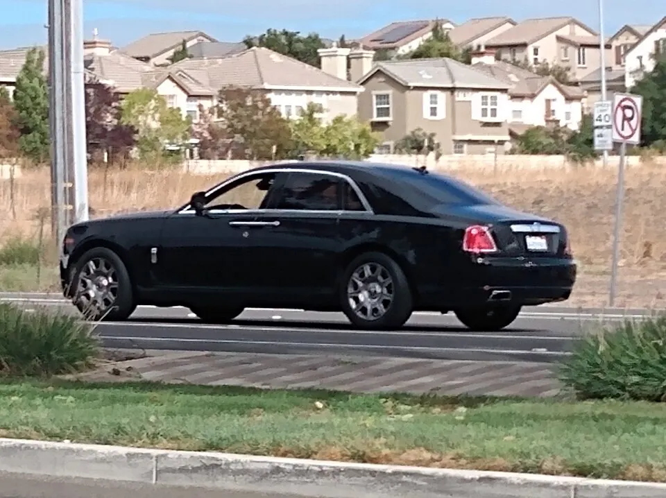 2012 Rolls-Royce Ghost, photographed in United States