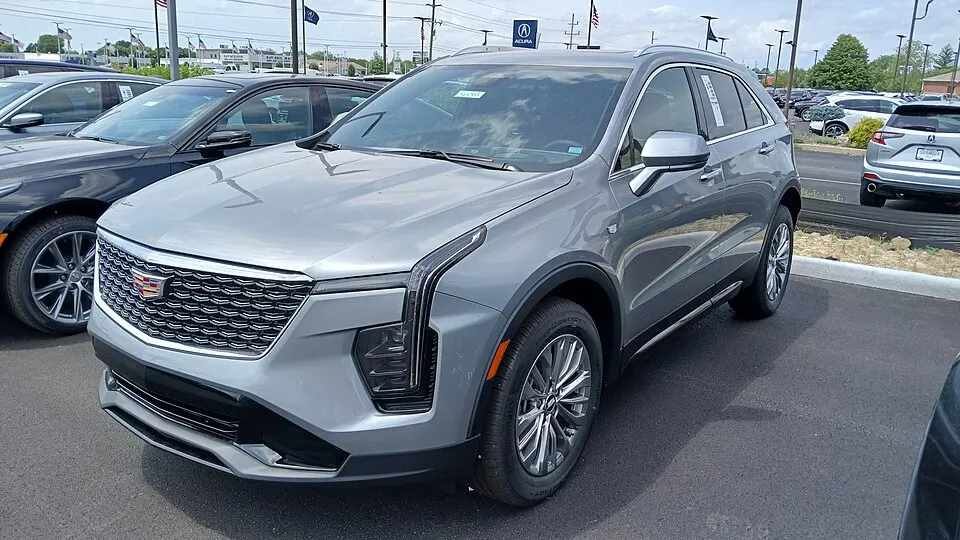 2024 Cadillac XT4 front view, photographed in United States