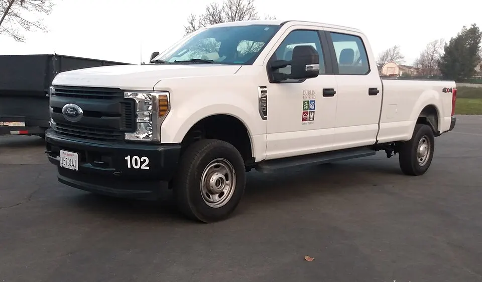 2019 Ford F-250 Super Duty, photographed in United States
