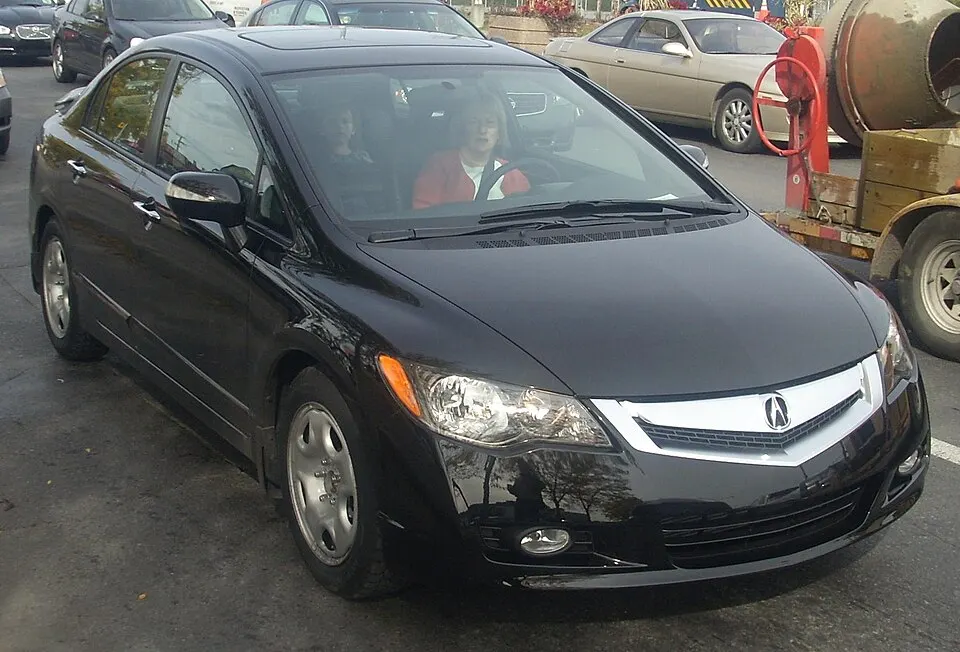 2009 Acura CSX, photographed in Canada