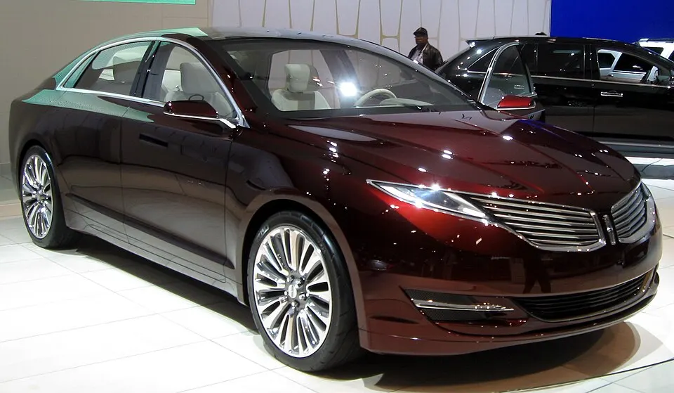 2013 Lincoln MKZ concept -- 2012 DC, photographed in United States