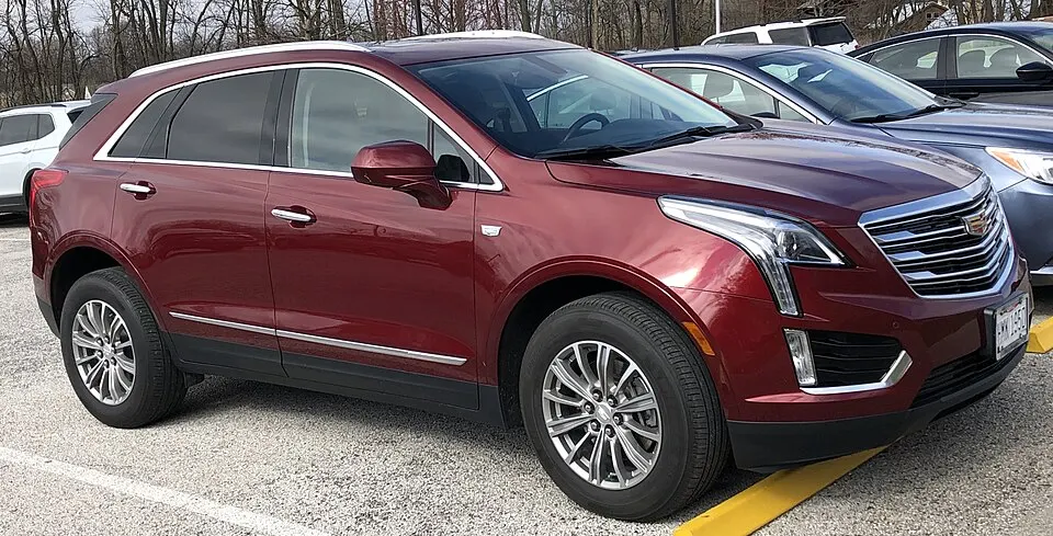 2018 Cadillac XT5 3.6L, 4.5.20, photographed in United States