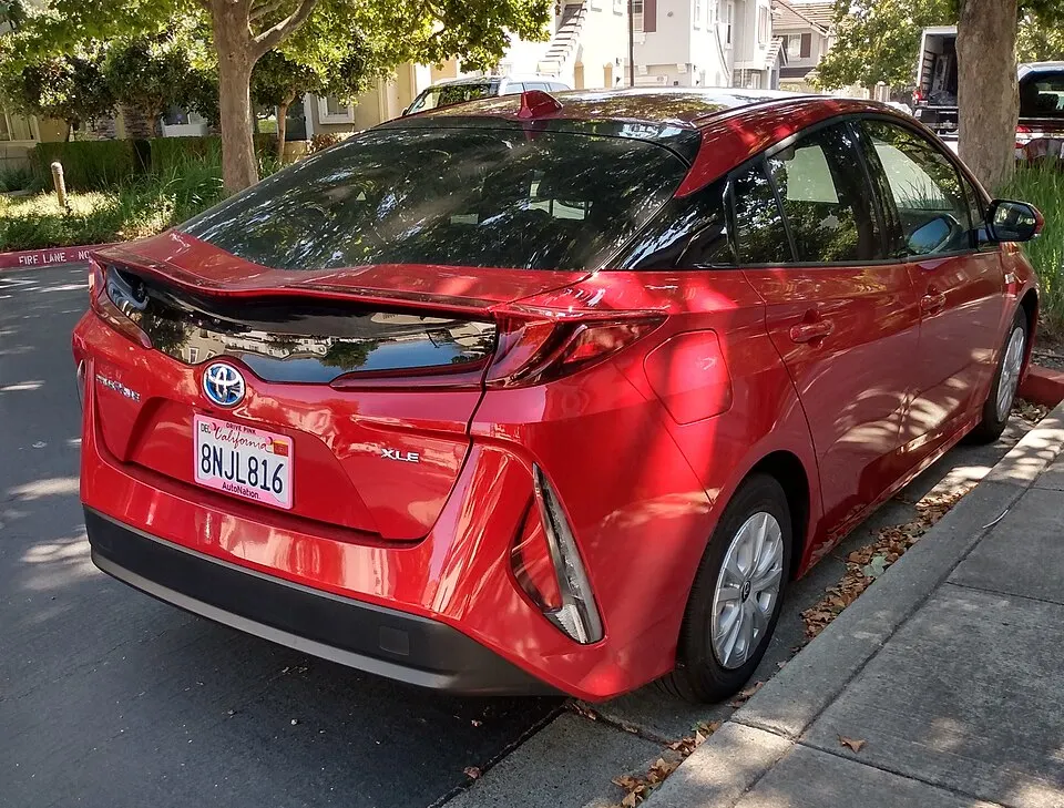 2019 Toyota Prius Prime, photographed in United States