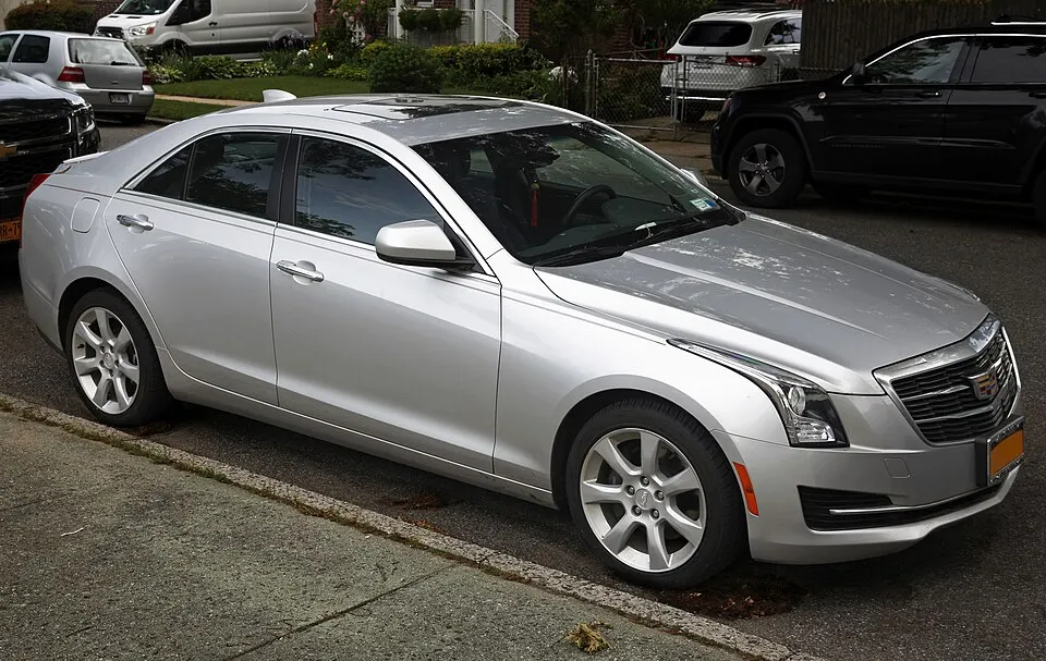 2016 Cadillac ATS 2.0 Turbo AWD, front right, photographed in United States