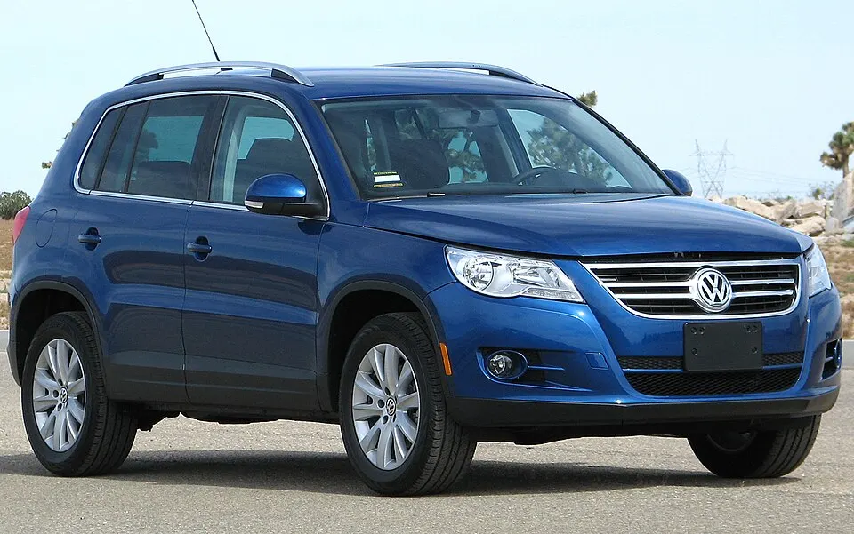 2009 Volkswagen Tiguan SE -- NHTSA, photographed in United States