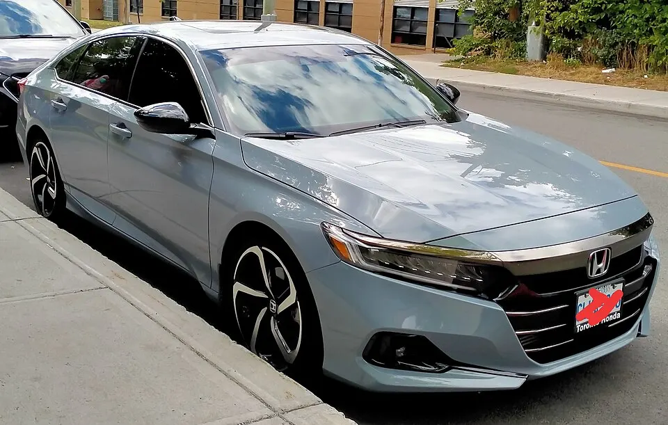 '21 Honda Accord Sedan, photographed in Canada