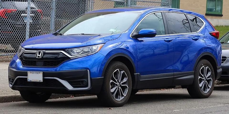 2021 Honda CR-V EX (facelift), front 3.24.23, photographed in United States