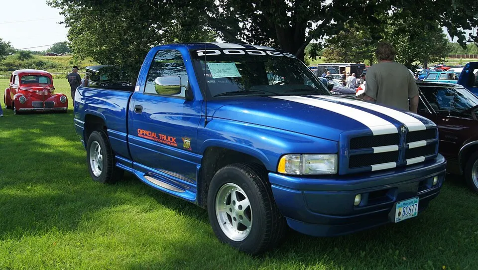 1996 Dodge Ram 1500 Pace Truck (14925785110), photographed in United States