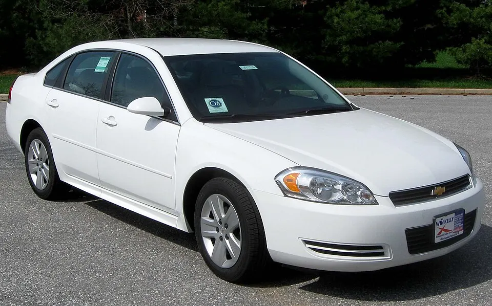 2010 Chevrolet Impala LS -- 04-03-2010, photographed in United States
