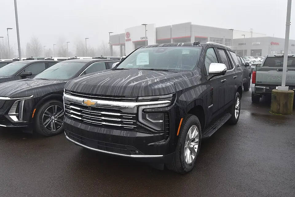 2025 Chevrolet Tahoe Facelift, photographed in United States