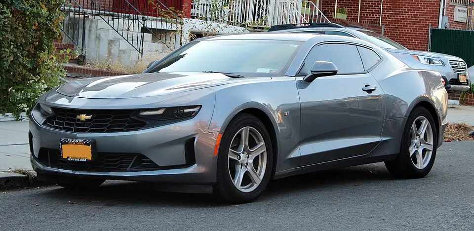2019 Chevrolet Camaro base, front 11.9.19, photographed in United States