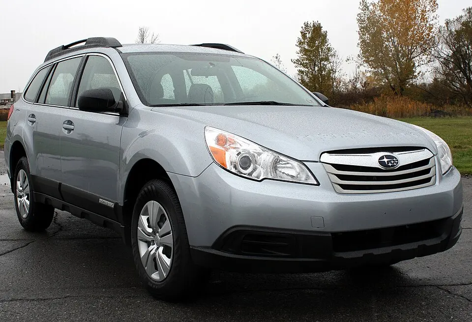 2012 Subaru Outback -- NHTSA, photographed in United States