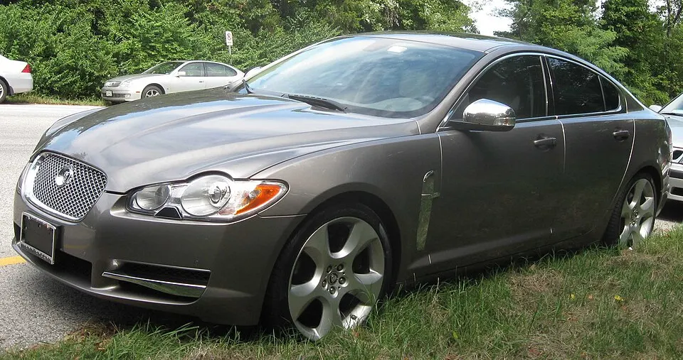 2009 Jaguar XF 1, photographed in United States