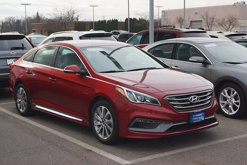 2015 Hyundai Sonata Sport, photographed in United States