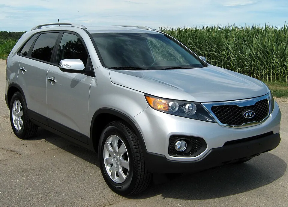 2012 Kia Sorento LX -- NHTSA 1, photographed in United States