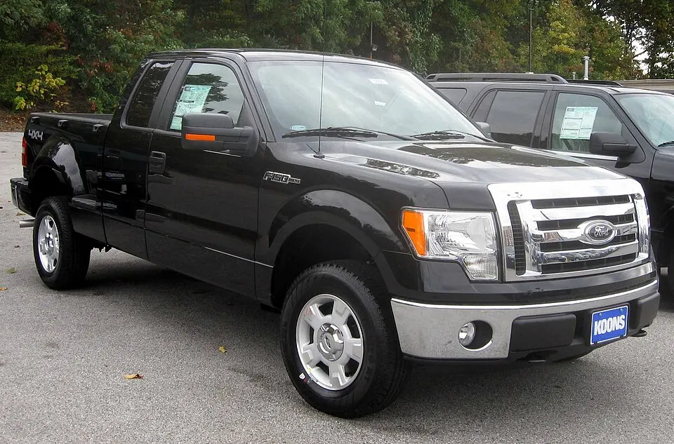 2009 Ford F-150 XLT, photographed in United States