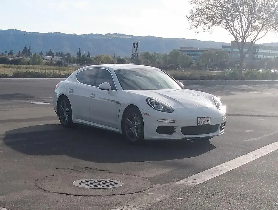 2010 Porsche Panamera, photographed in United States