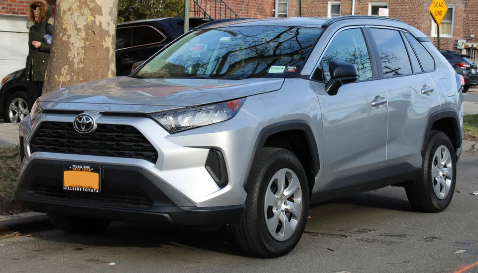 2019 Toyota RAV4 LE, photographed in United States