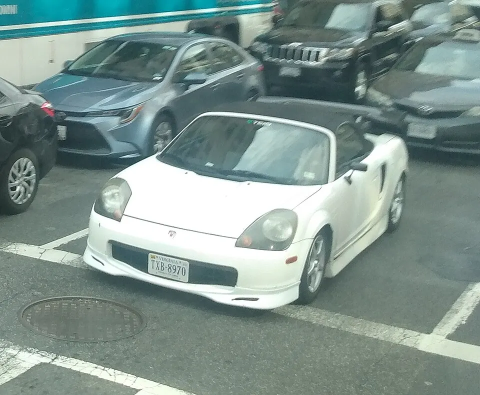 2003 Toyota MR2 Spyder, photographed in United States