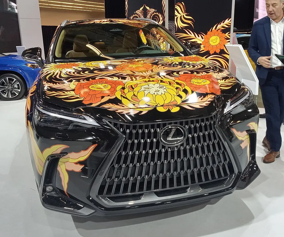 2025 Lexus NX au salon international de l'auto de Montréal 2025, photographed in Canada