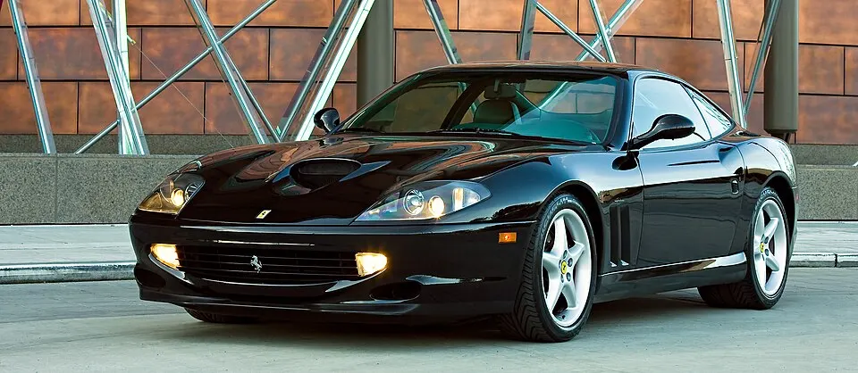 1999 Ferrari 550 Maranello, photographed in United States