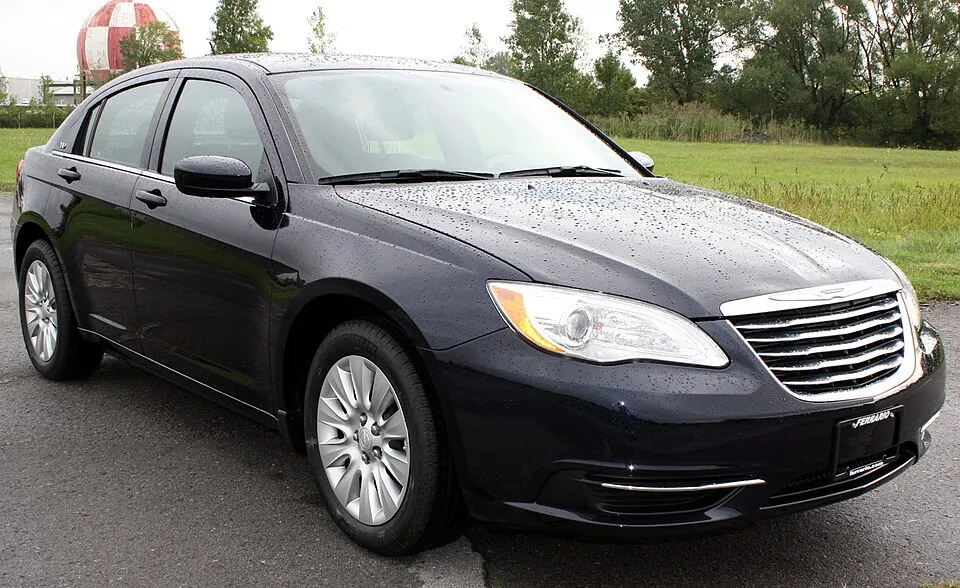 2012 Chrysler 200 -- NHTSA, photographed in United States