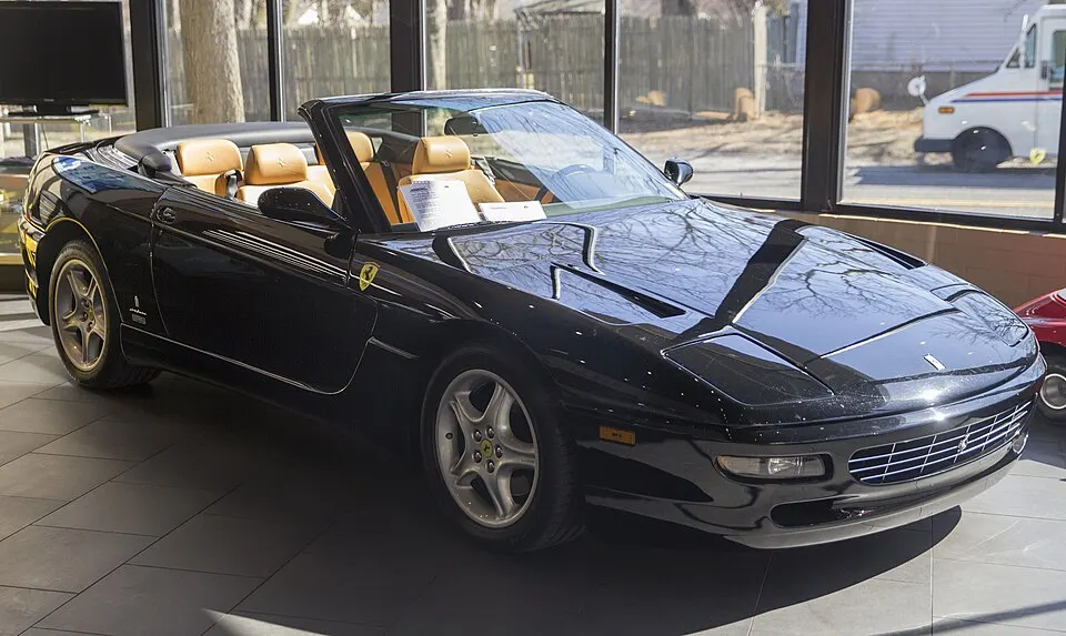 1995 Ferrari 456 Convertible by Straman (100281), front right, photographed in United States