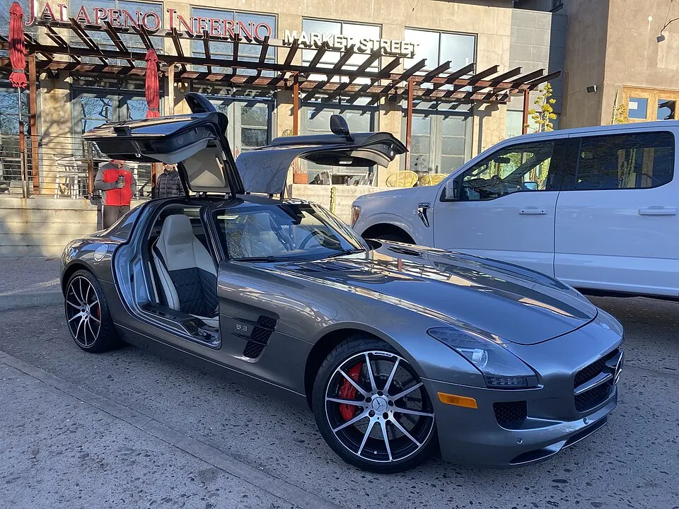2013 Mercedes-Benz SLS AMG, photographed in United States