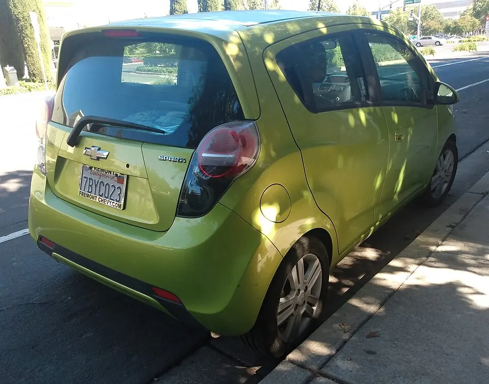2014 Chevrolet Spark, photographed in United States