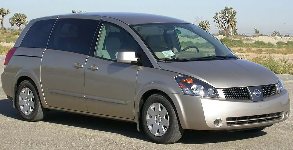 2004 Nissan Quest -- NHTSA, photographed in United States