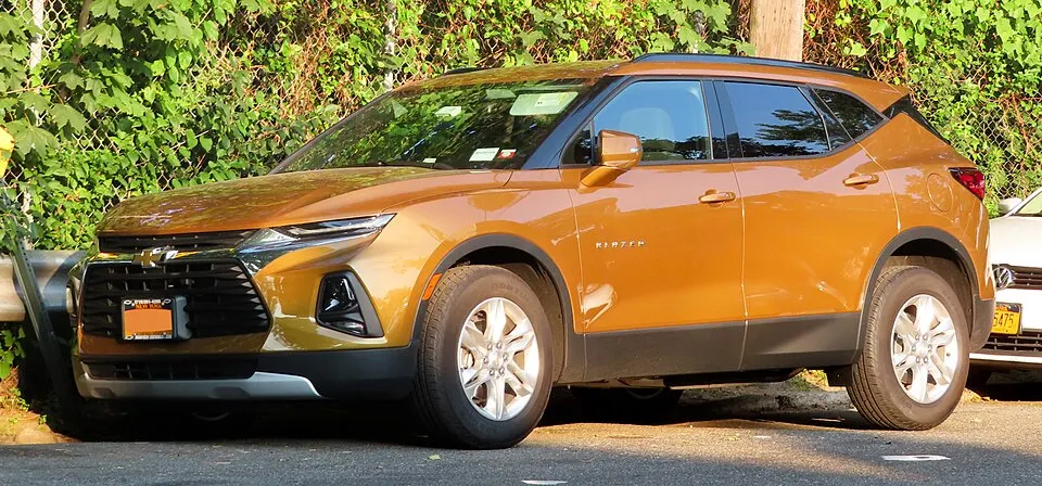 2019 Chevrolet Blazer 2LT AWD, front 7.27.19, photographed in United States