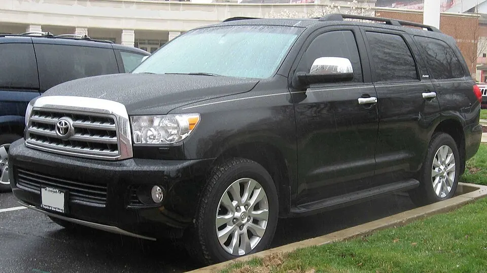 2008 Toyota Sequoia Platinum, photographed in United States