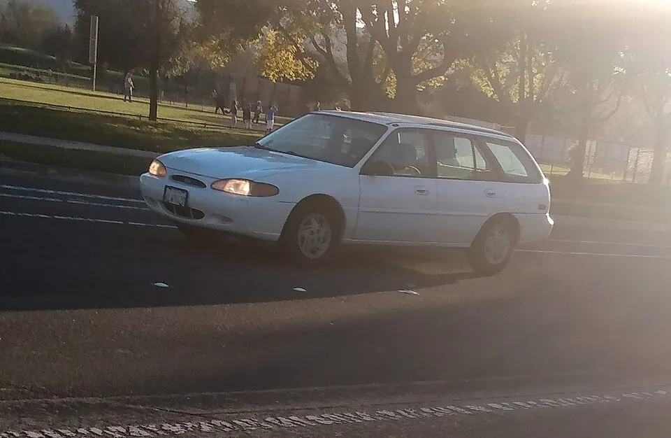 1999 Ford Escort SE Wagon, photographed in United States