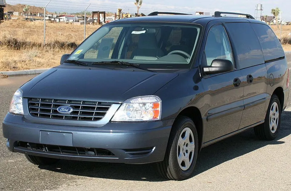 2006 Ford Freestar SE -- NHTSA, photographed in United States