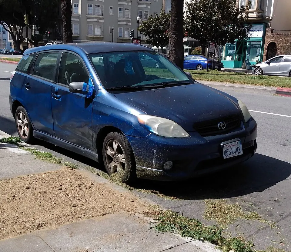 2003 Toyota Matrix XR, photographed in United States