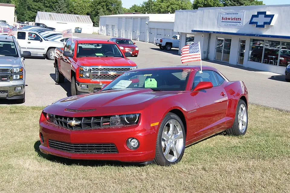 2013 Chevrolet Camaro SS (9453471175), photographed in United States