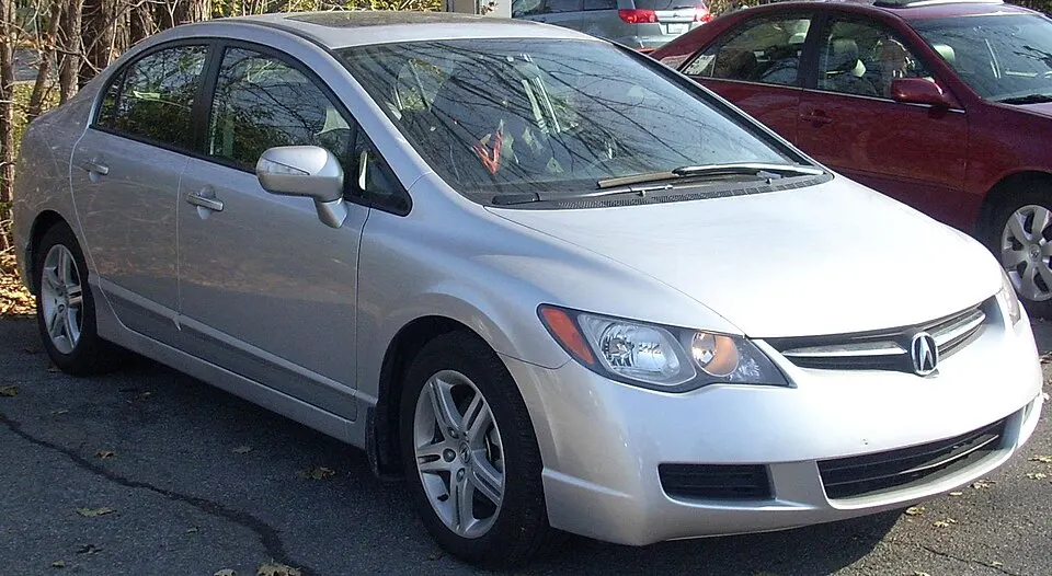'07 Acura CSX, photographed in Canada