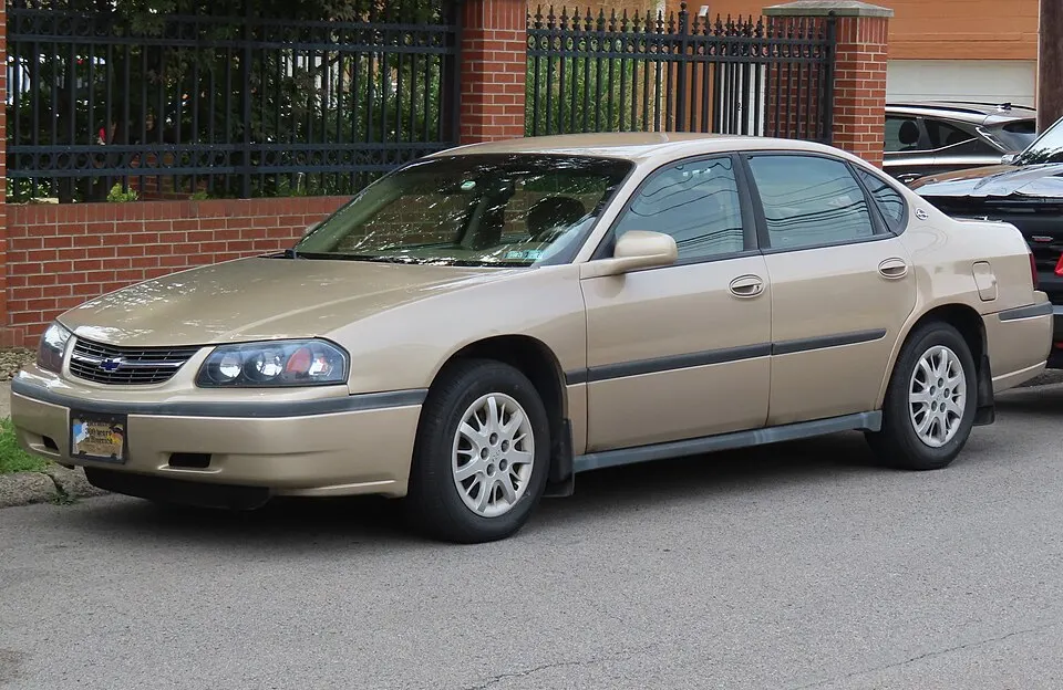 2000 Chevrolet Impala, front left, 09-12-2026, photographed in United States