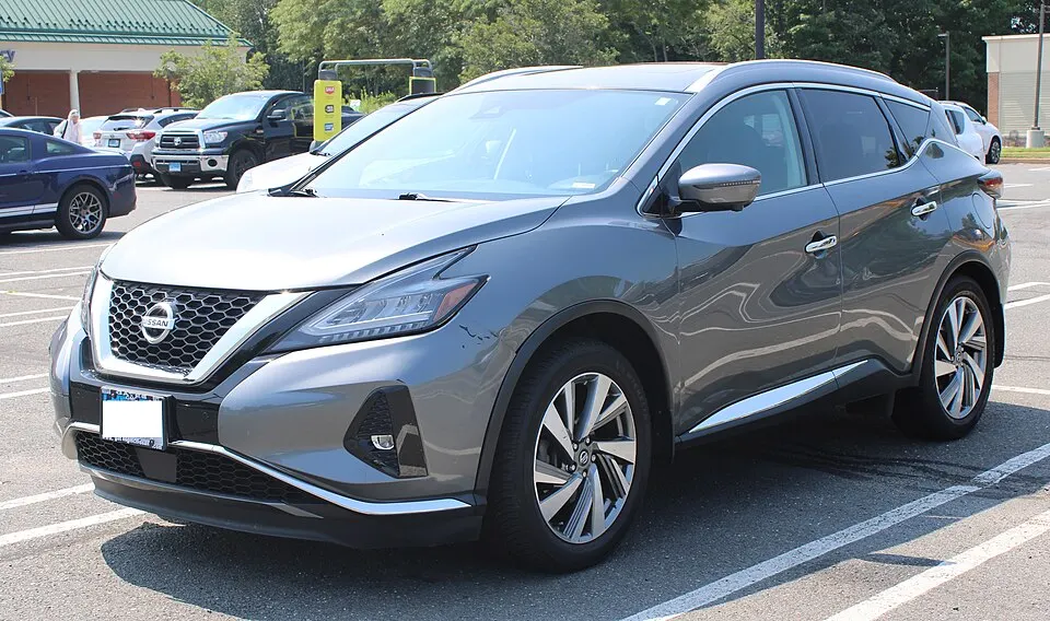 2020 Nissan Murano SL AWD, front left, 08-12-2026, photographed in United States