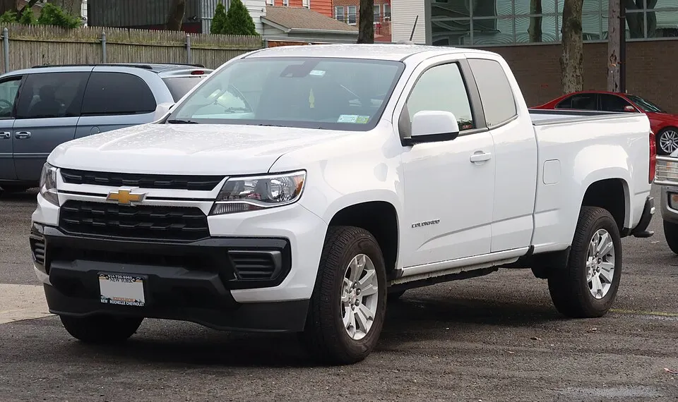 2022 Chevrolet Colorado LT, front 6.16.23, photographed in United States