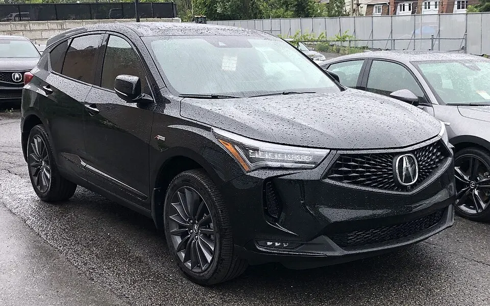 '22 Acura RDX, photographed in Canada
