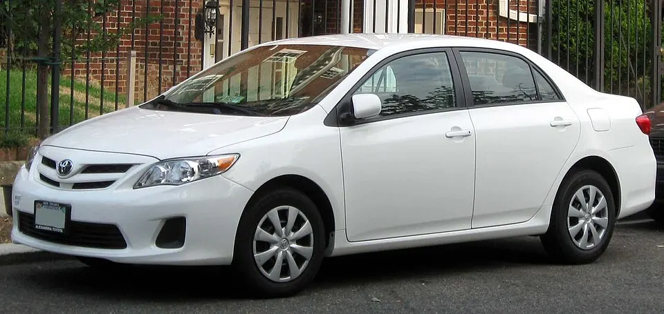 2011 Toyota Corolla LE -- 07-28-2011, photographed in United States